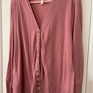 Button front cardigan